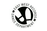 east west records dance department logo
